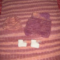 Бебешки/детски зимен комплект - ръчна изработка, снимка 4 - Спално бельо и завивки - 30703964