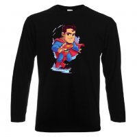 Мъжка тениска DC Superman Star Wars Игра,Изненада,Подарък,Геймър, , снимка 2 - Тениски - 36808493
