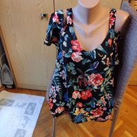 Елегантна блуза, с открито рамо, снимка 3 - Туники - 39459909