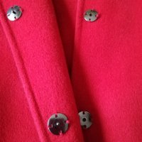 Червено палто/манто Mango, снимка 5 - Палта, манта - 39862667