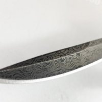 Сгъваем нож  M390 - 78х194 (4) - острие"дамаск", снимка 4 - Ножове - 39813734
