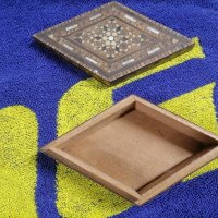 Ретро кутия за бижута седеф и абанос, снимка 3 - Колекции - 31890983