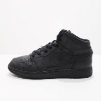 NIKE 554725 Air Jordan 1 Mid GS Оригинални Кожени Маратонки Кожа 36 23cm, снимка 3 - Маратонки - 44265345