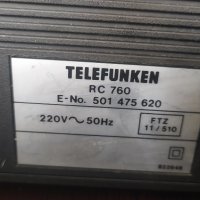 Telefunken 
RC760, снимка 9 - Радиокасетофони, транзистори - 44473615