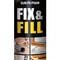 Пяна полиуретанова, пистолетна Moment Fix & Fill Gun PU Foam 700 мл, снимка 1 - Железария - 44459534