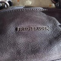 Чанта естествена кожа FRED BRUDER, снимка 2 - Чанти - 36726678
