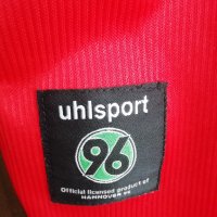 Hannover 96 Uhlsport Vintage оригинална футболна тениска фланелка, снимка 6 - Тениски - 37693287