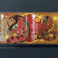 760. Гибралтар 2013 = - “ Фауна. Китайската нова година. Година на змията ” , **, MNH , снимка 1 - Филателия - 34551776