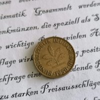 Монета - Германия - 10 пфенига | 1950г.; серия G, снимка 2 - Нумизматика и бонистика - 29101485