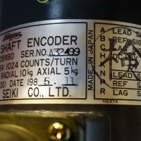 оптичен енкодер TAMAGAWA TS1508N90 optical shaft encoder, снимка 9 - Резервни части за машини - 40204416