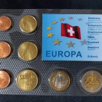 Пробен Евро сет - Швейцария 2003 #2, снимка 1 - Нумизматика и бонистика - 44265538