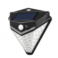 38 LED соларна лампа с 3 режима на действие и сензор за движение, снимка 2 - Соларни лампи - 31371754