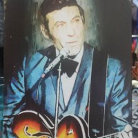 Carl Perkins-метална табела (плакет), снимка 2 - Китари - 39472474