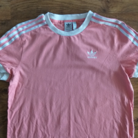  Adidas 3 Stripes Tee - страхотна дамска тениска, снимка 5 - Тениски - 36543726