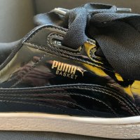 Puma basket 38,5 black, снимка 1 - Маратонки - 29718928