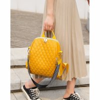 Дамска чанта - раница Ketty Yellow, снимка 8 - Чанти - 39279244