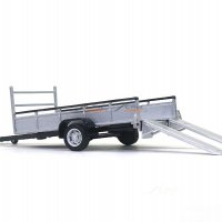 Auto Transporter trailer ремарке за кола - мащаб 1:43 на Cararama моделът е нов в кутия, снимка 4 - Колекции - 36642304