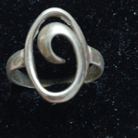сребърен пръстен ЖД6, снимка 7 - Пръстени - 44697484