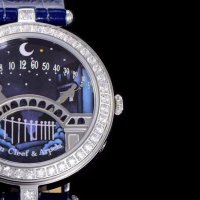 Дамски часовник Van Cleef & Arpels Lady Arpels Pont Des Amoureux с кварцов механизъм, снимка 2 - Дамски - 40644378