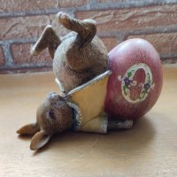 Фигурка Великденски заек, снимка 2 - Декорация за дома - 40025894