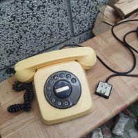 Автентичен ретро стационарен телефон, снимка 7 - Антикварни и старинни предмети - 34949685