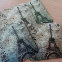 коркови подложки с Айфеловата кула от Париж, Франция, снимка 3 - Други - 40541993