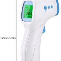 Безконтактен електронен термометър за тяло и обекти, снимка 3 - Други - 29481226