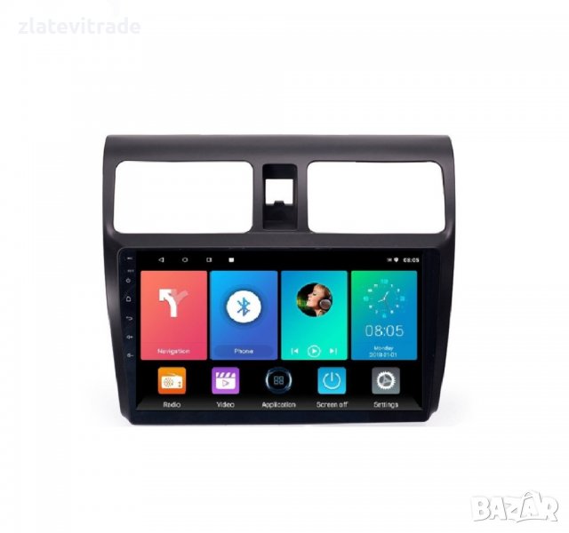 Suzuki Swift 2004-2010 - 10'' Навигация Андроид Мултимедия, снимка 1