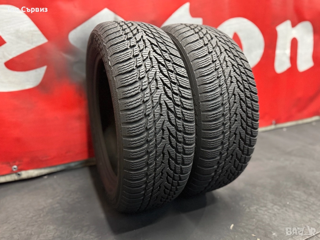 205 55 16, Зимни гуми, Nokian WRSnowProof, 2 броя, снимка 1