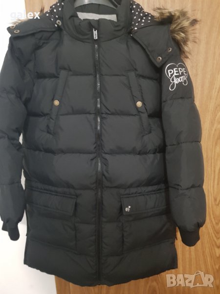 Pepe Jean's яке с пух, снимка 1
