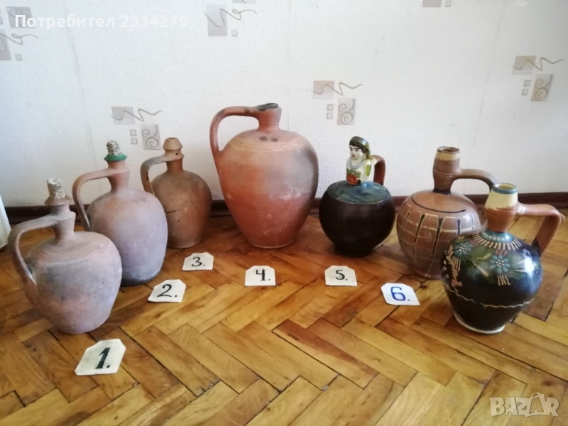 Стари стомни, бърдуци, кронтир използванио в бита от миналото, снимка 1