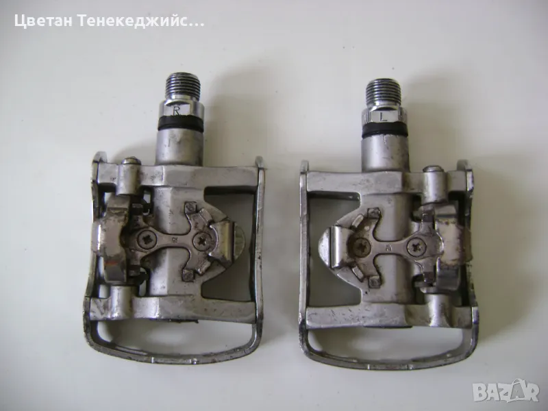 Продавам комбинирани педали SHIMANO, снимка 1