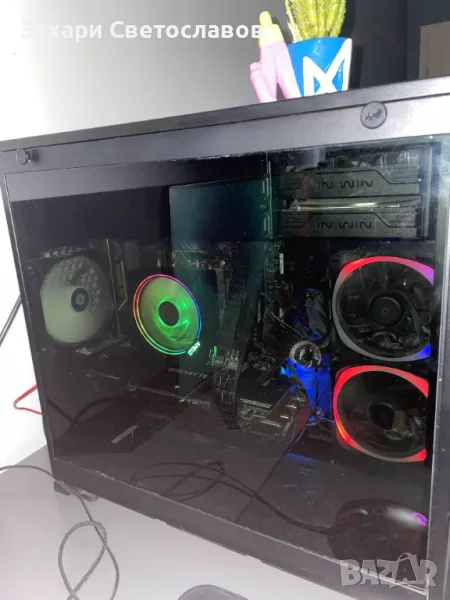Геймърски компютър + монитор, продавам и периферия ако имате интерес, снимка 1