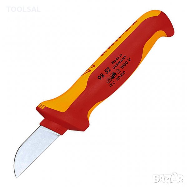 Нож Knipex за сваляне изолация от кабели 1000V VDE 50/190 мм, снимка 1