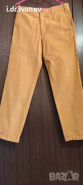 страхотен мъжки панталон в горчица, снимка 1
