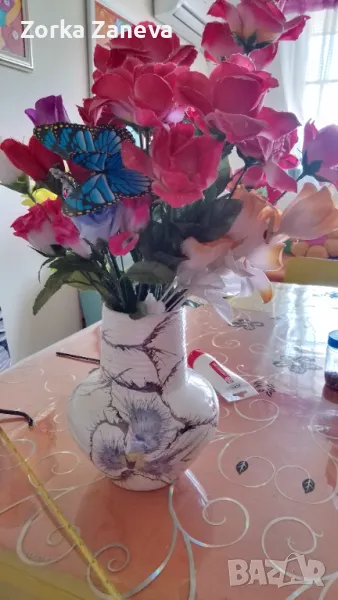 Ваза,немска керамика., снимка 1