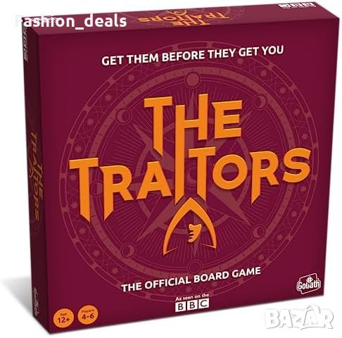 Нова настолна игра The Traitors шоу на BBC 4-6 играча Възраст 12+ забавление, снимка 1