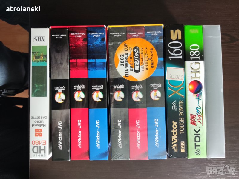 VHS и SVHS касети - нови и записани, снимка 1