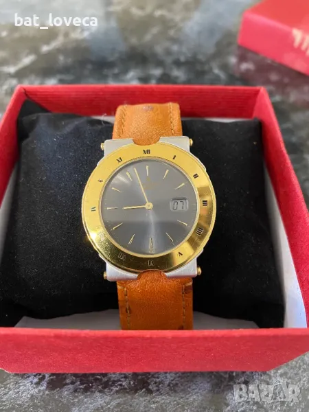 Часовник JUNGHANS MEGA със оригинална  щраусова кожа, снимка 1