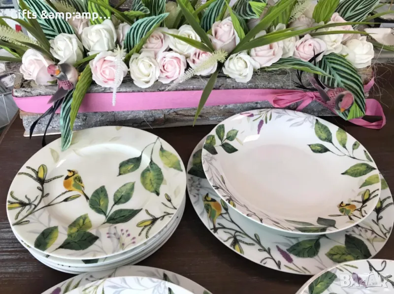 Сервиз за хранене Capri - Italy Design Super White - 18 части, снимка 1