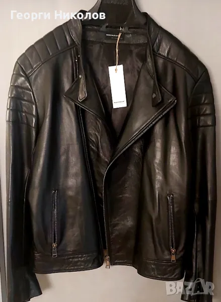 Мъжко кожено яке , снимка 1