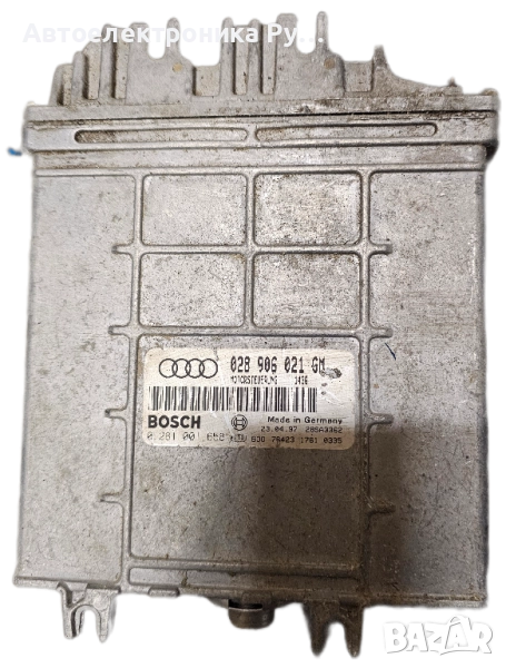компютър AUDI A4 1.9 TDI ,028906021GM, 028 906 021 GM, BOSCH ,0281001658, 0 281 001 658, снимка 1