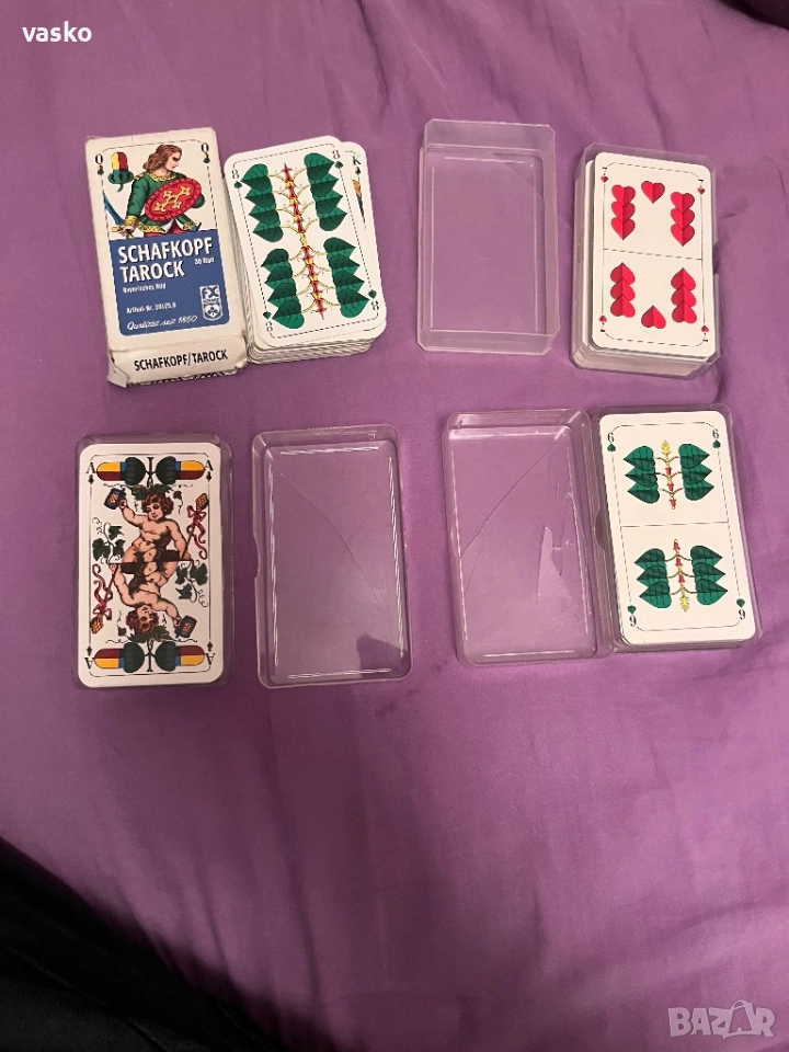 Карти за игра-36 броя в тесте, снимка 1
