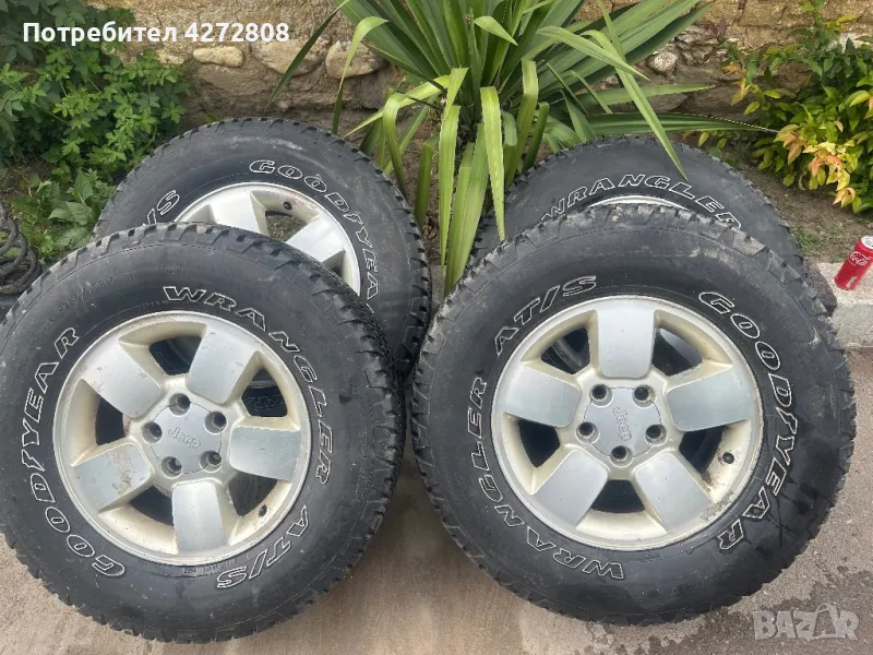Гуми с джанти за jeep grand Cherokee wj, снимка 1