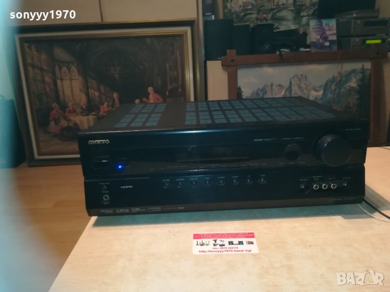 onkyo tx-sr507 hdmi 380w receiver 0903211137, снимка 1