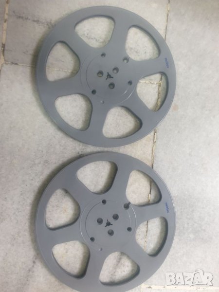 26,5см 10,5" пластмасови магнетофонни ролки Revox. В много добро състояние. Комплекта за 80лв., снимка 1