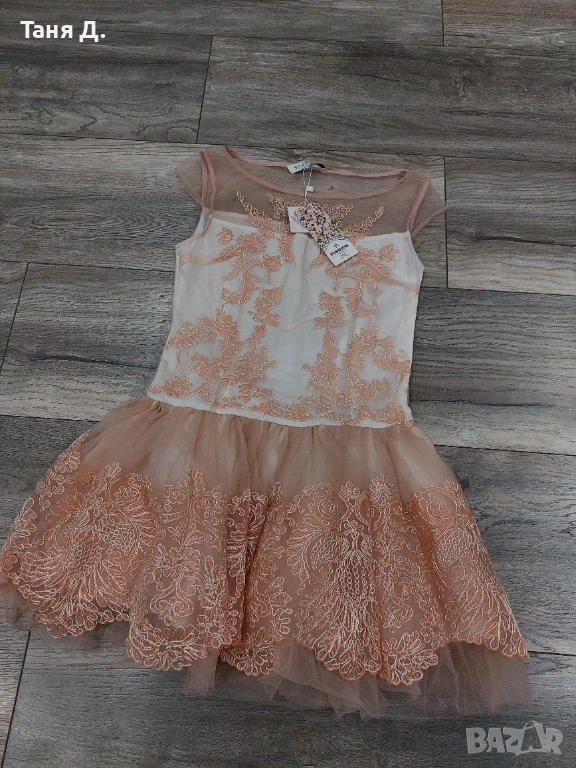 Дамска ефектна рокля, снимка 1