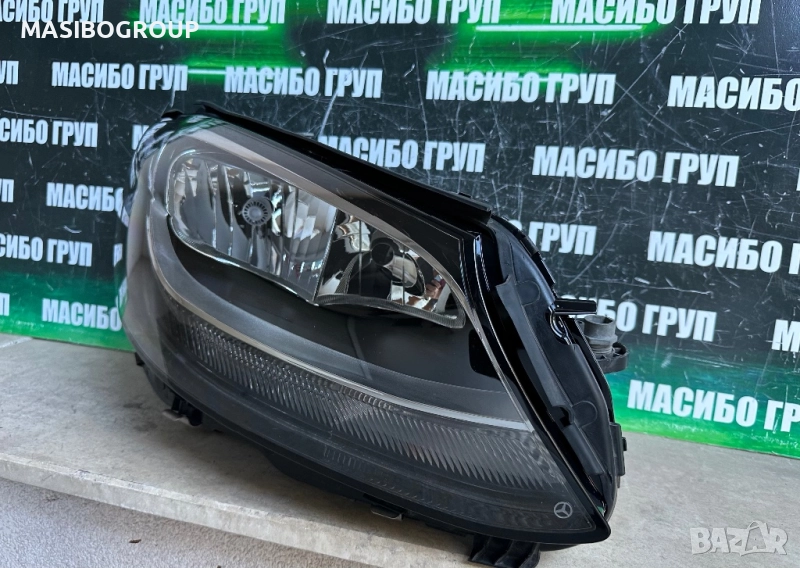 Фар десен фарове нексенон Н7 за Мерцедес Ц205 Mercedes C-класа W205,DEPO, снимка 1