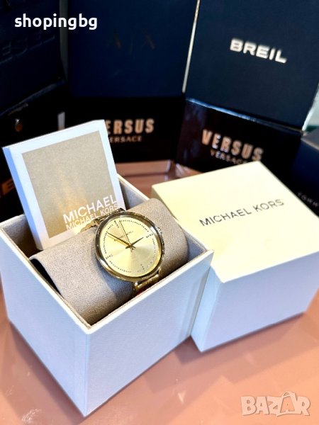 Часовник Дамски часовник Michael Kors MK3792 Bridgette Gold, снимка 1