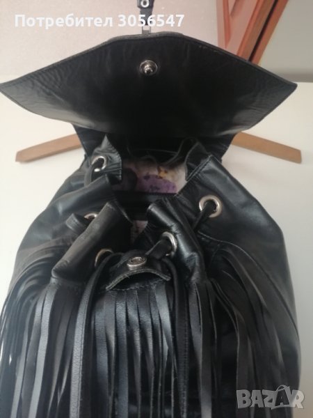 Дамска раница естествена кожа , снимка 1